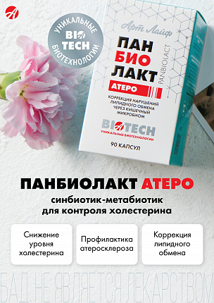 Панбиолакт Атеро | Плакат А4